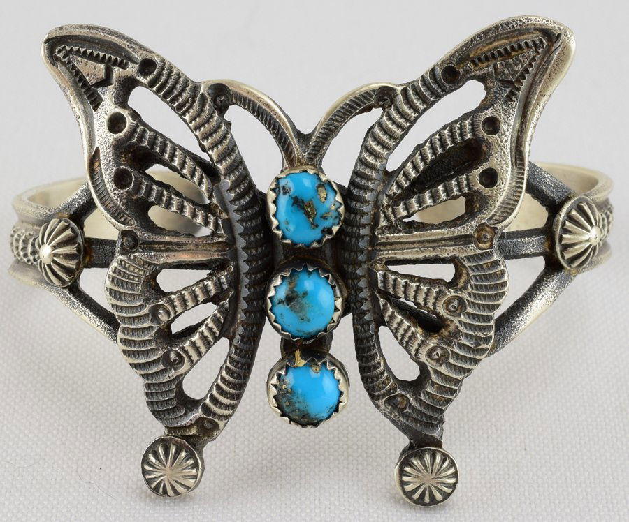 E. L. Billah Tufa Cast Butterfly Bracelet (1 of 5)