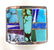 Navajo Sterling Silver Multi-Stone Large Men's Ring - 3