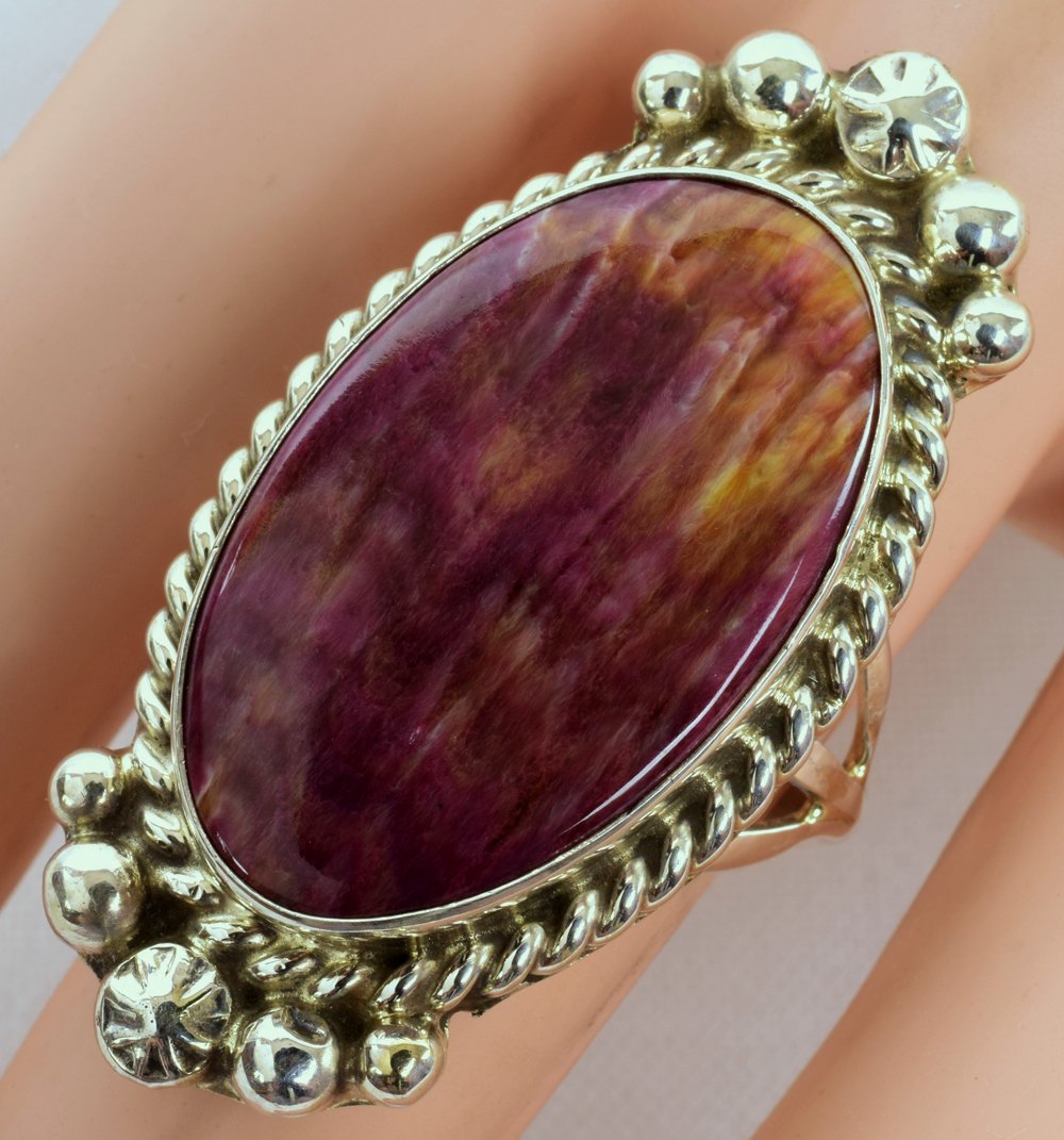 Augustine Largo Sterling Spiny Oyster Ring (1 of 3)