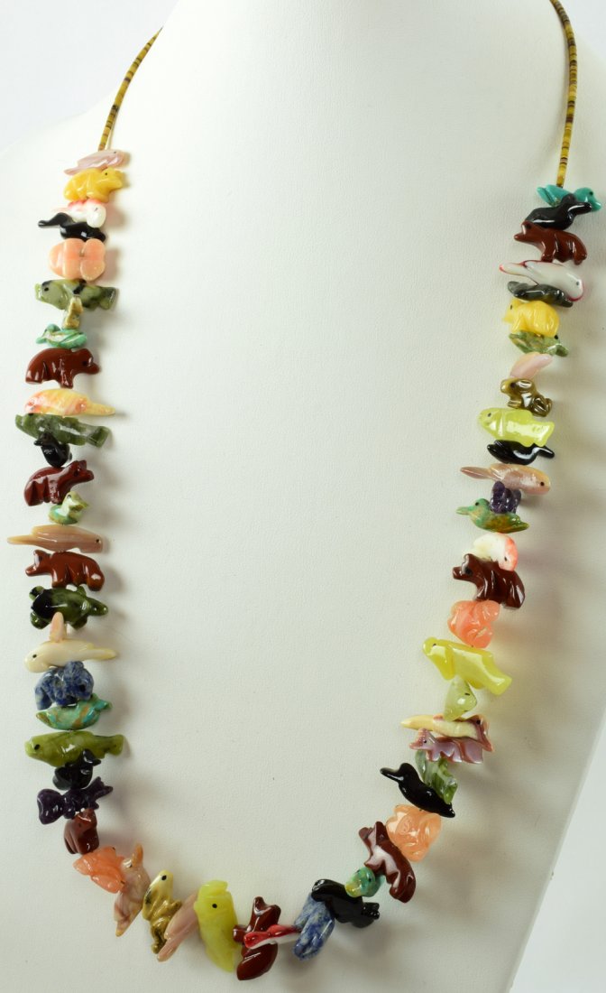 Zuni Masterpiece Fetish Necklace by Rosita Kamassee (1 of 5)