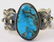 Navajo Sterling Kingman Turquoise Bracelet