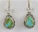 Navajo Sterling Sonoran Gold Turquoise Small Earrings