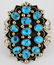 Navajo, Sterling Ithaca Peak Turquoise Bracelet