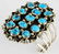 Navajo, Sterling Ithaca Peak Turquoise Bracelet - 4