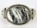 Lewis Silversmith Sterling White Buffalo Turquoise Cuff - 2