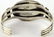 Lewis Silversmith Sterling White Buffalo Turquoise Cuff - 5