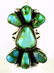 Boyd Ashley Sterling Sonoran Gold Turquoise Ring