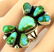 Boyd Ashley Sterling Sonoran Gold Turquoise Ring - 2