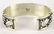 Native American Sterling Sonoran Gold Turquoise Cuff - 6