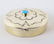 Jeffery Castillo Sterling Silver Round Hinged Pill Box