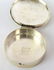 Jeffery Castillo Sterling Silver Round Hinged Pill Box - 4