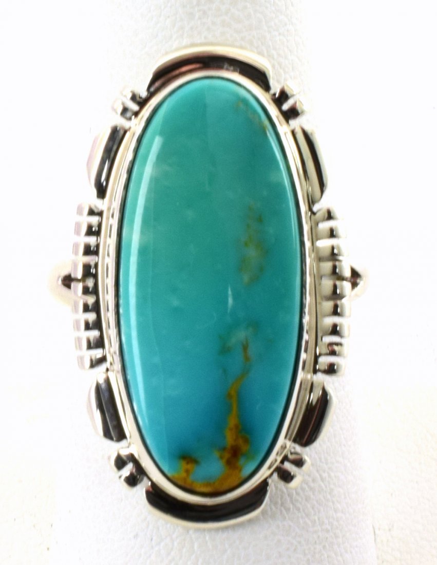 Thomas Francisco Sterling Fox Turquoise Ring (1 of 3)