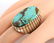 Ray Jack Sterling Silver Number 8 Turquoise Men