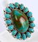 Geraldine James Sterling Royston Turquoise Ring - 3
