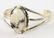 Navajo Sterling White Buffalo Turquoise Bracelet - 2