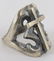 Native American Sterling Silver Men's Cross Ring - 2