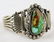 Leon Martinez Sterling Royston Turquoise Cuff Bracelet - 3