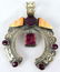 S. Cayantinto Sterling Spiny Oyster Naja Pendant