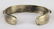 Navajo Sterling Tufa Cast 5 Stone Coral Cuff - 5
