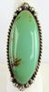 Augustine Largo Sterling Kingman Turquoise Ring