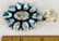 Navajo Sterling Golden Hills Turquoise Pendant Necklace - 2