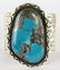 Navajo Sterling Morenci Turquoise Huge Bracelet