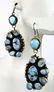 Ella Peters Sterling Golden Hills Lg. Turquoise Earring - 2