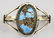 Esther Spencer Sterling Golden Hills Turquoise Bracelet
