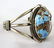 Esther Spencer Sterling Golden Hills Turquoise Bracelet - 4