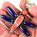 Navajo Spiny Oyster and Lapis Dragonfly Pendant