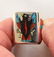 Zuni, Harlin Coonis Sterling Inlay Eagle Men's Ring - 5