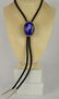 Eddie Sacatero Sterling Lapis Men's Bolo Tie - 2