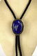 Eddie Sacatero Sterling Lapis Men's Bolo Tie - 3