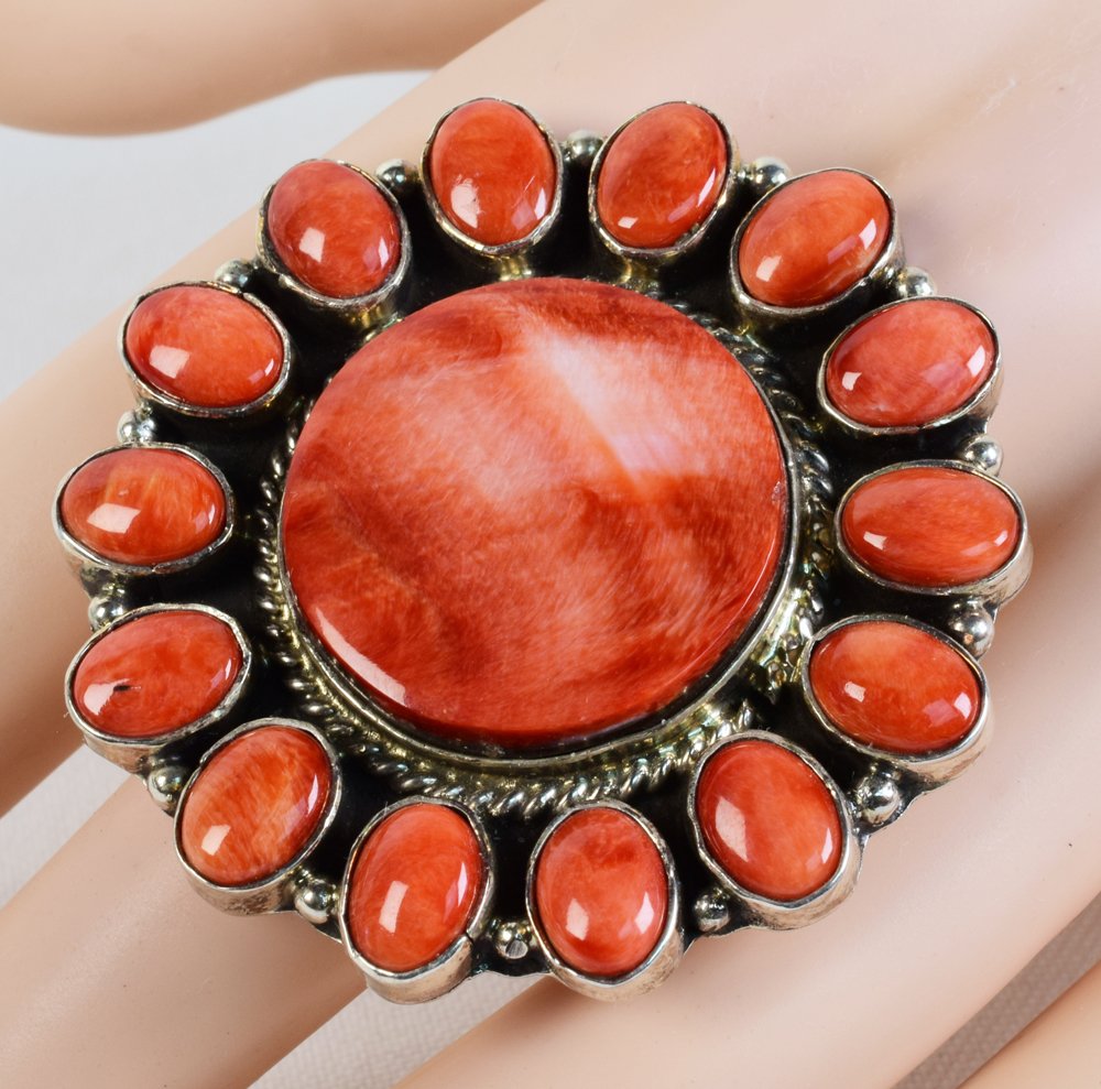 Geraldine James Sterling Spiny Oyster Ring (1 of 4)