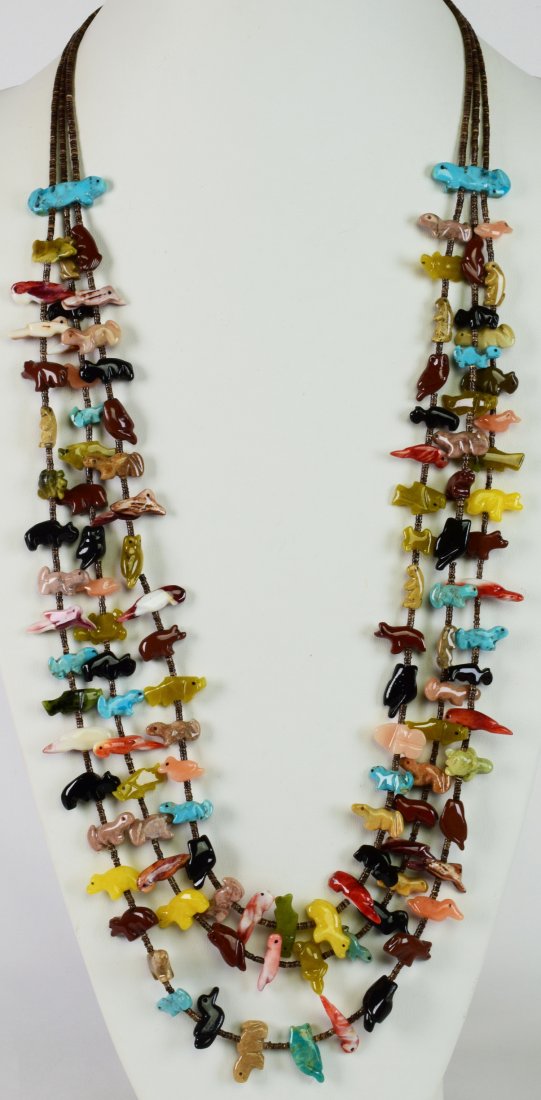 Zuni Masterpiece Fetish Necklace by Rosita Kamassee (1 of 5)