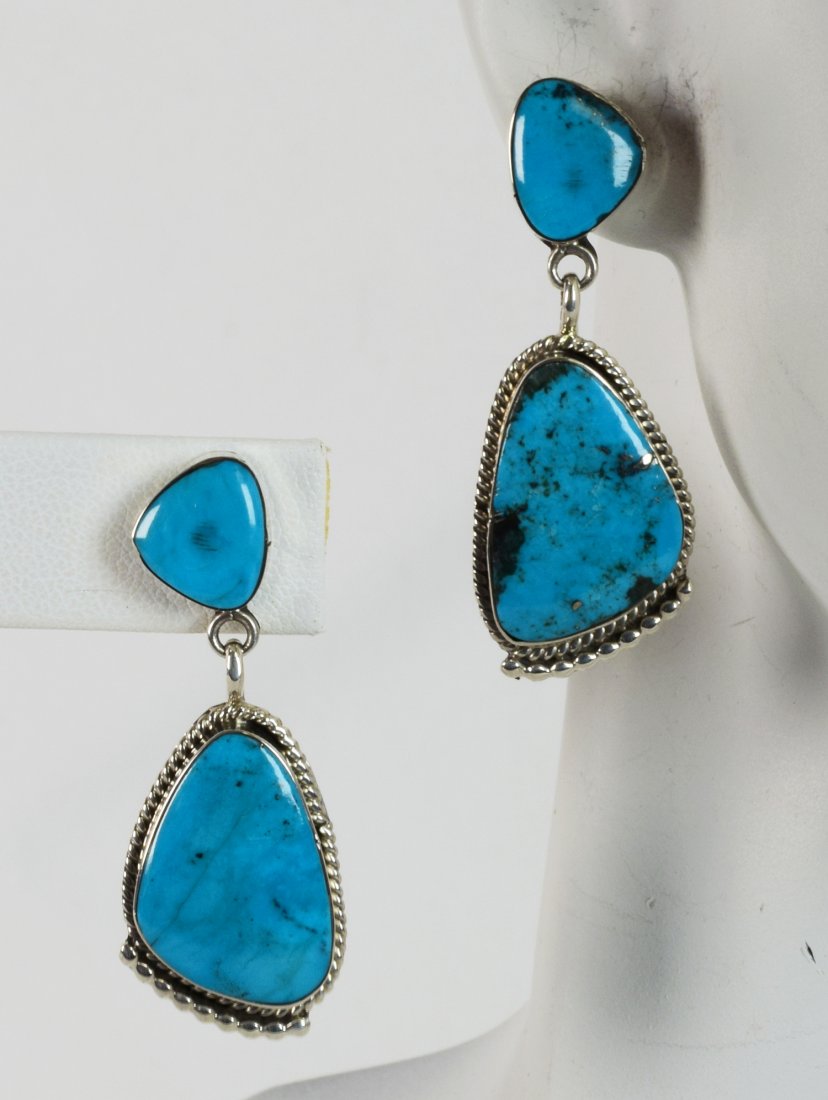 Sadie Jim Sterling Itacha Peak Drop Earrings (1 of 3)