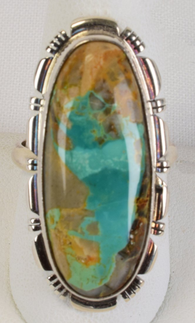 Native American Sterling Silver  Royston Ring (1 of 4)
