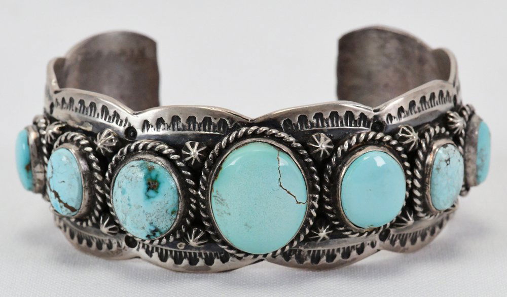 Marcella James Sterling Dry Creek 7 Stone Bracelet (1 of 5)