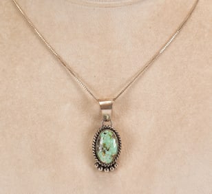 Mary A. Spencer Sterling Silver Sonoran Gold Necklace