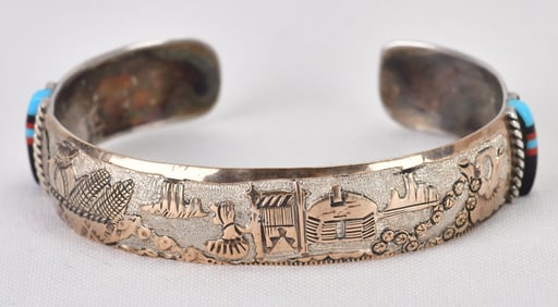 Vintage Old Pawn 12k Gold Fill Cuff