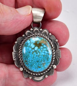 Robert Shakey Sterling Silver Kingman Water Web Pendant