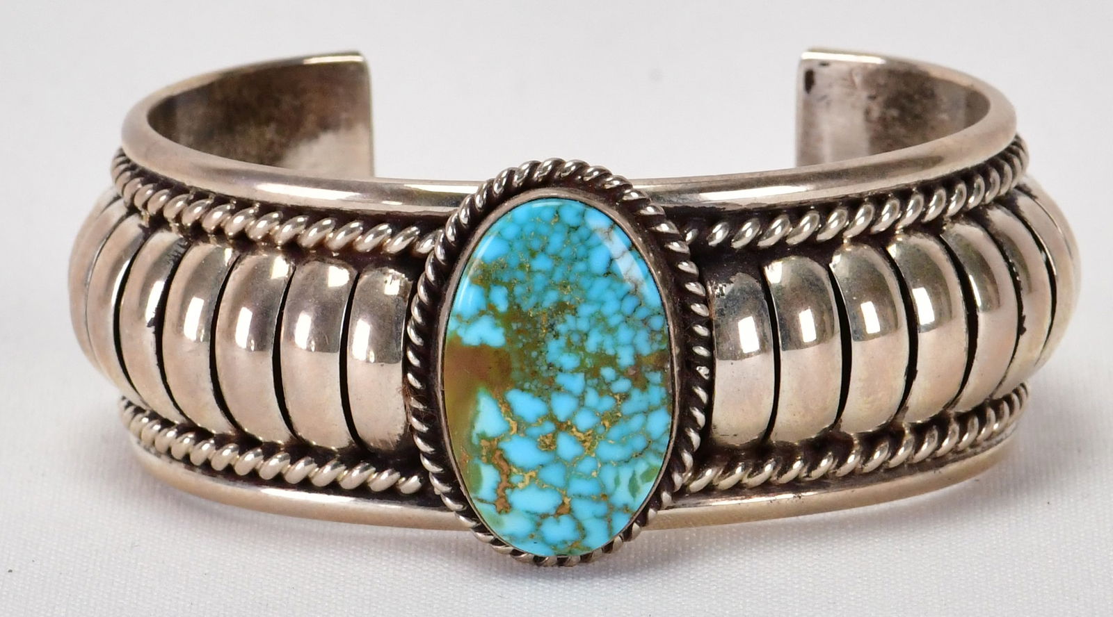 Thomas Charley Sterling Silver Water Web Jump Ring Band Bracelet (1 of 6)