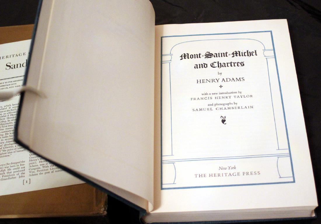 Henry Adams: Mont Saint Michel and Chartres. 1957 (1 of 6)