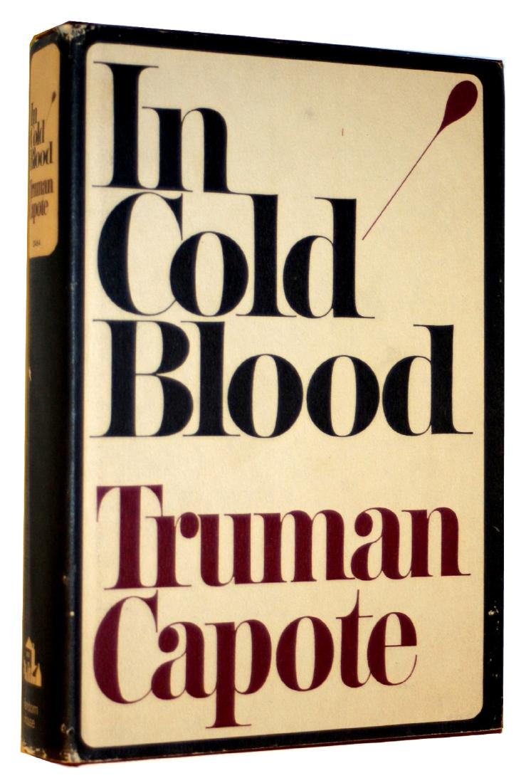 Truman Capote: In Cold Blood. 1965, Stated 1st Edition (1 of 3)