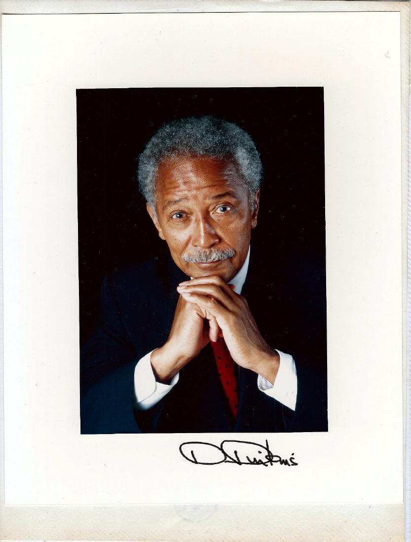 Mayor of NYC, David Dinkins Signed Photo, c.1990 (1 of 2)
