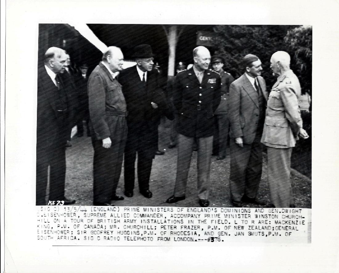 Eisenhower & Prime Ministers of UK Dominions May 1944 (1 of 3)