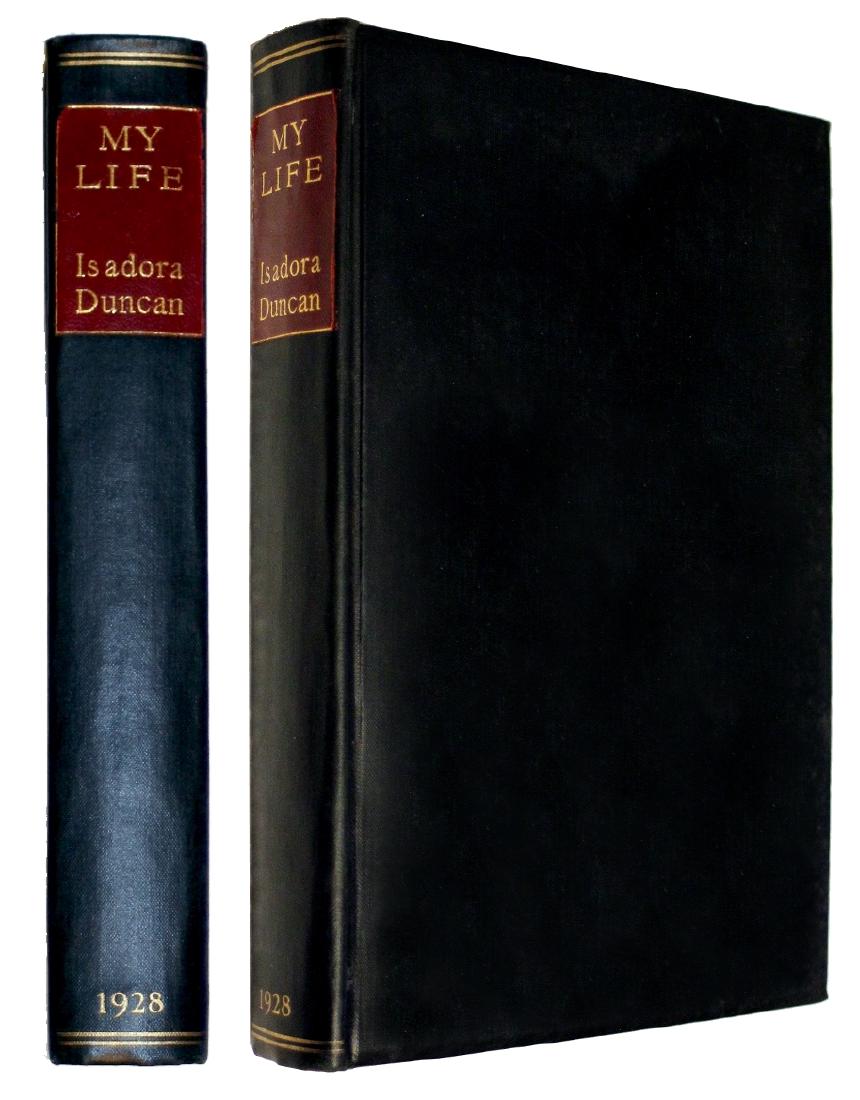 Isadora Duncan My Life. 1927, Ltd 1st Edition 85 of 650 (1 of 10)
