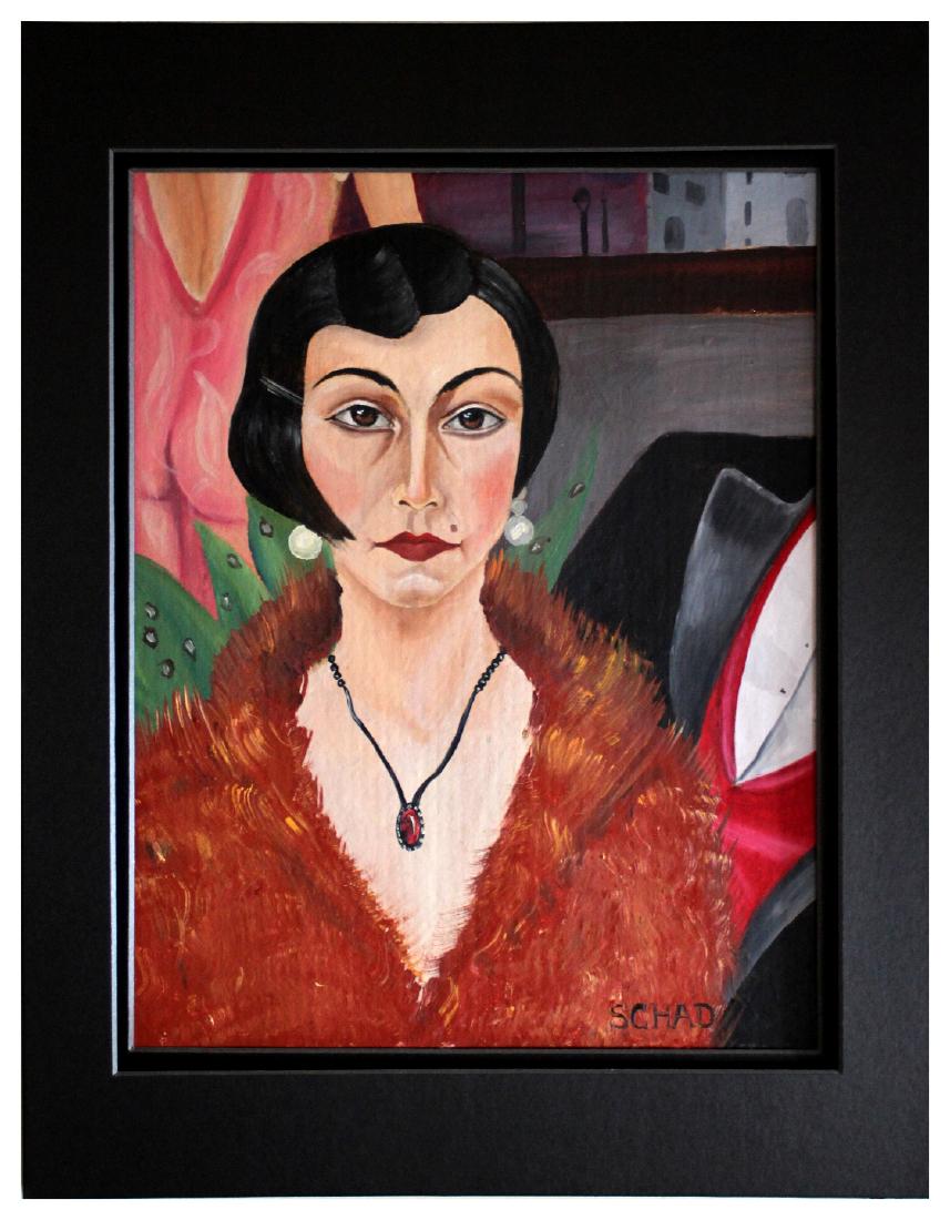 Christian Schad, after: Study, 1920s. Tempera, (1 of 8)