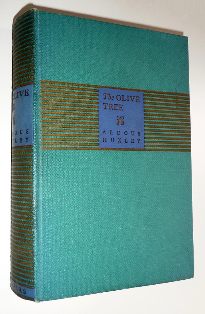 Aldous Huxley: The Olive Tree. 1937 First Edition (1 of 7)