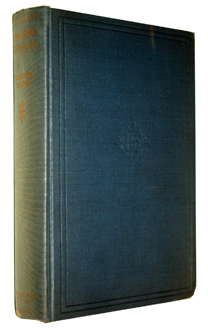 Virginia Woolf: Orlando A Biography. 1928, 1st edition (1 of 7)